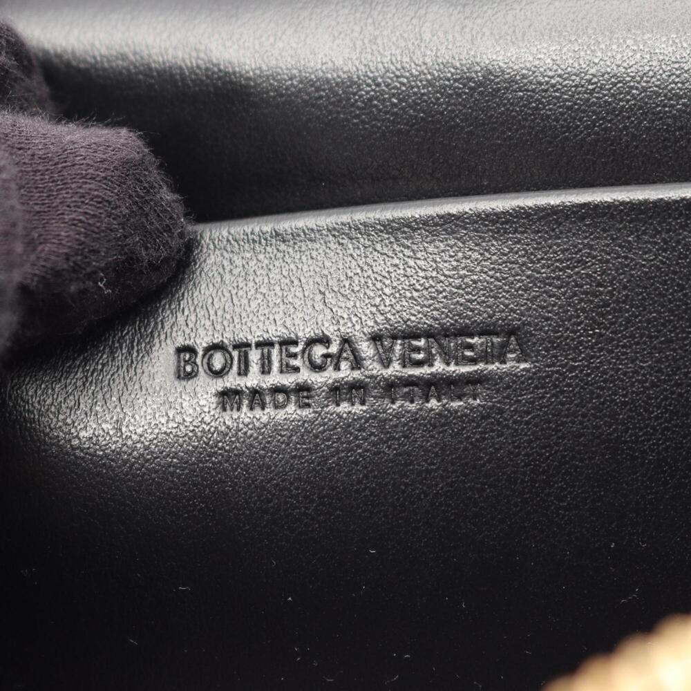 BOTTEGA VENETA Black Leather Intrecciato Bag - Picture 4 of 8